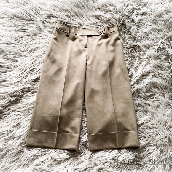 LOFT Pants - LOFT | Julie Crop Gaucho Trouser Dress Pants